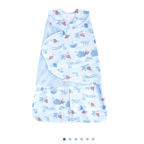 Blue Finding Nemo Newborn Swaddle | HALO
