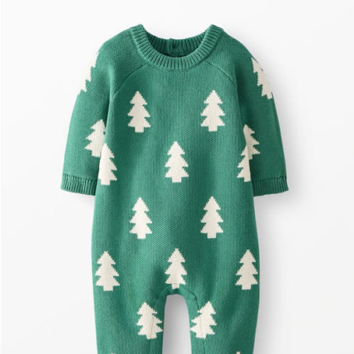 Baby Holiday Sweater Romper