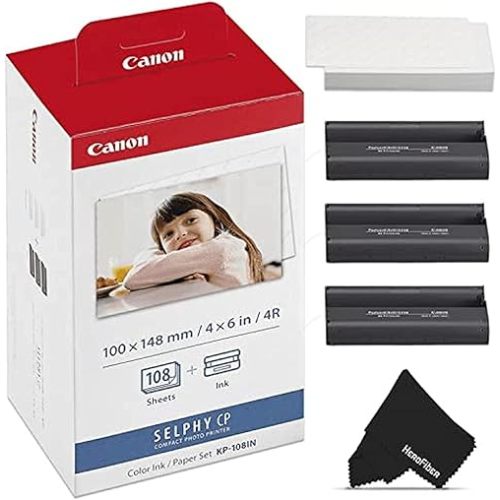 Canon Selphy Ink and Photo Paper Value Set