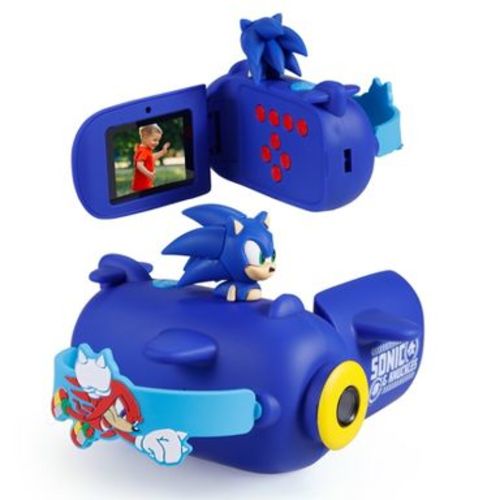 Sonic the Hedgehog & Knuckles HD Camcorder for Kids with Selfie Mode