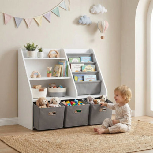 Isabelle & Max™ Kids Bookshelf And Toy Storage Organizer & Reviews | Wayfair