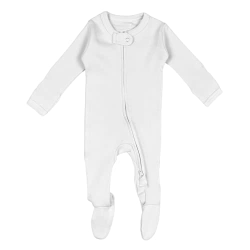 L'ovedbaby Baby Organic 2-way Zipper Footie