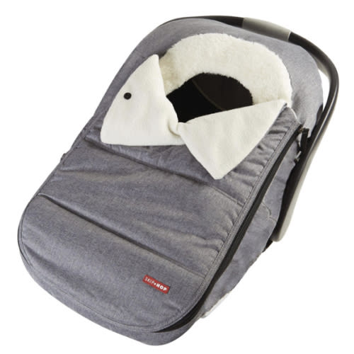 Skip Hop Winter Car Seat Cover, Stroll & Go, Heather Grey 16x3x27 Inch (Pack of 1)