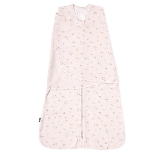 Pink Floral Cotton Swaddle Newborn | HALO