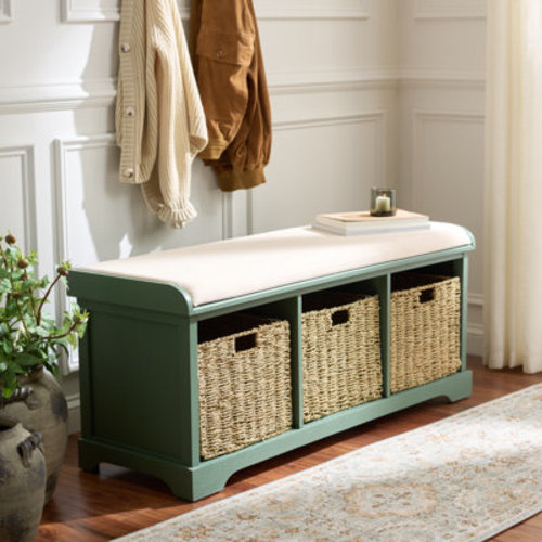 Beachcrest Home Painswick Cubby Storage Bench | Wayfair