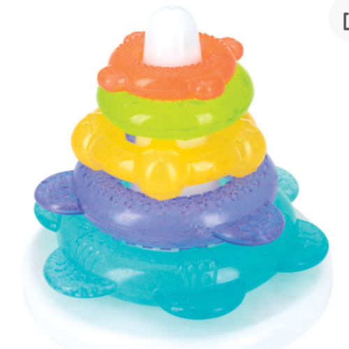 IcyBite Ocean Rings Teething and Stacking Toy