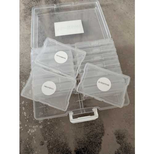 Baby Memory Box Label Kit – Personalized Keepsake Organizer