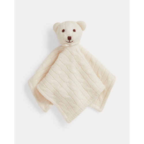Cashmere Bear Lovey Blanket