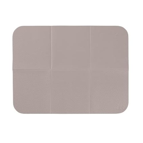 Ubbi On-the-Go Diaper Changing Baby Mat, Taupe