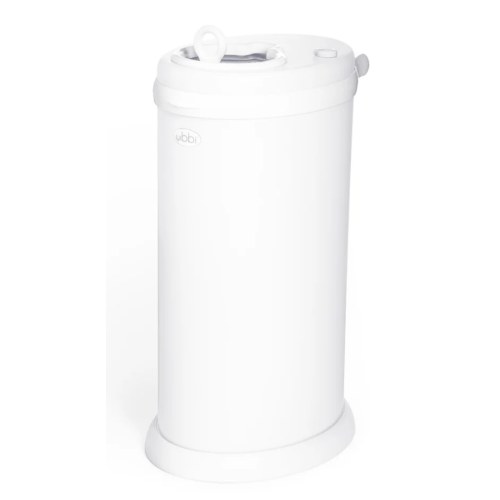 ubbi diaper pail - white