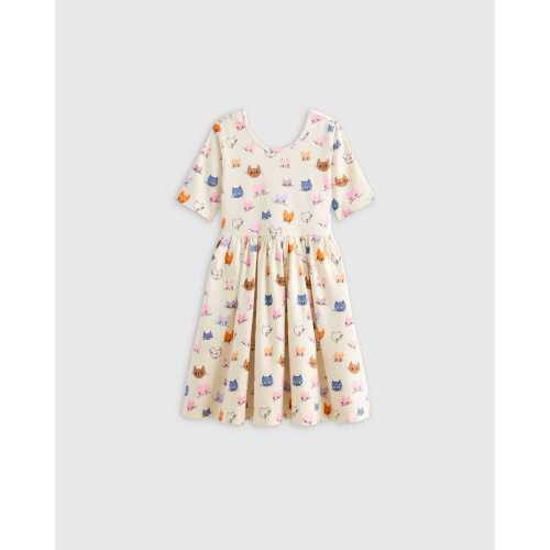 Organic Cotton Skater Dress - Toddler Girl