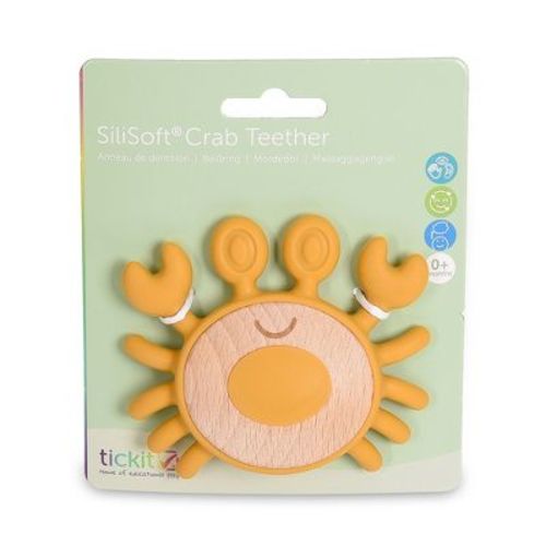 TickiT® SiliSoft® Crab Teether, Neutral