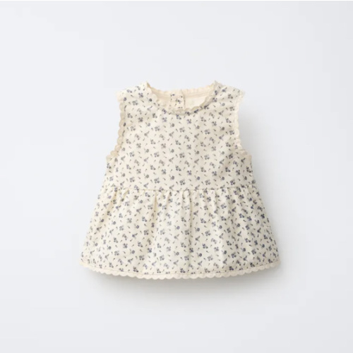 FLORAL BLOUSE - Ecru | ZARA United States