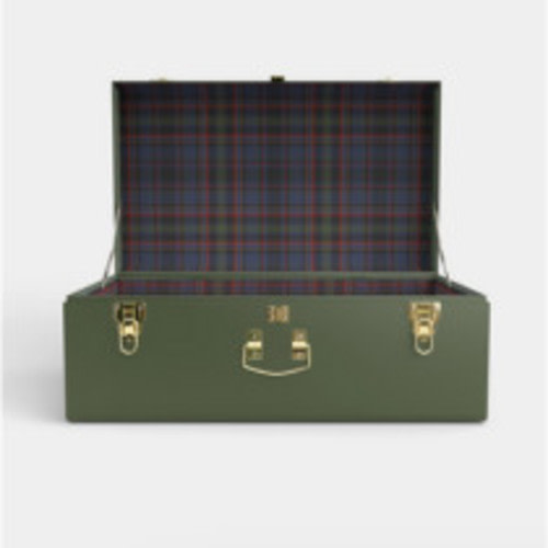 Petite Keep Green Grand Classic Trunk in PK Plaid