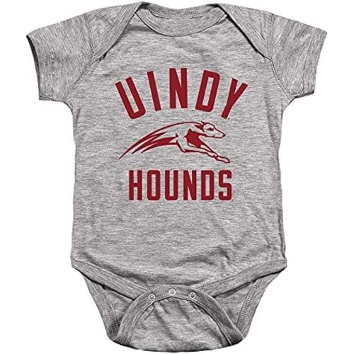 University of Indianapolis Official One Color Uindy Greyhounds Logo Unisex Infant Snap Suit for Baby