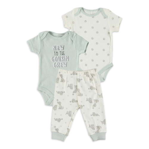Le Top Bebe Baby Boy 3 PC Jogger Set, Sizes Newborn-9 Months