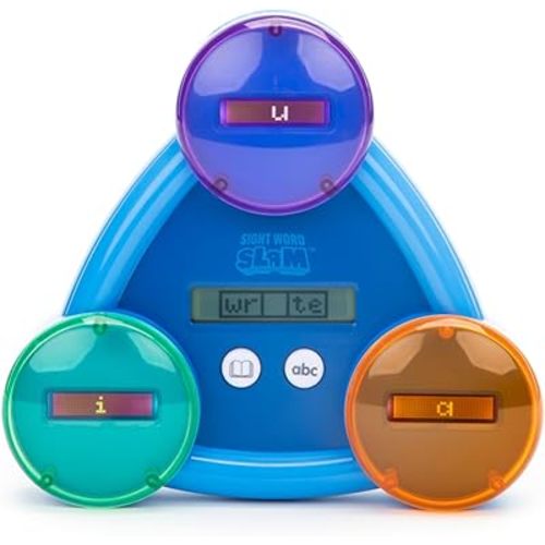Educational Insights Sight Word Slam - Kindergarten Learning Activities, Electronic Sight Word Games, Flash Cards for Kids, Classroom Toys & Resources, Learn to Read CVC Words, Gifts for Kids Ages 5+