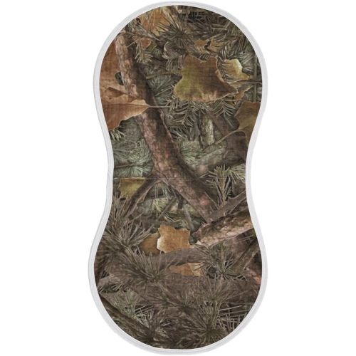 Baby Boys Girls Camo Muslin Burp Cloths, 1 Pack
