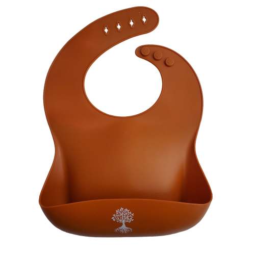 Silicone Bib | Tamale - The Rooted Baby Co.