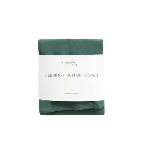 Snuggle Me Organic | Feeding Support Cover v2 | Nursing, Bottle Feeding and Bonding Support | Organic Cotton | Moss - Covers fit The New v2 Feeding Pillow