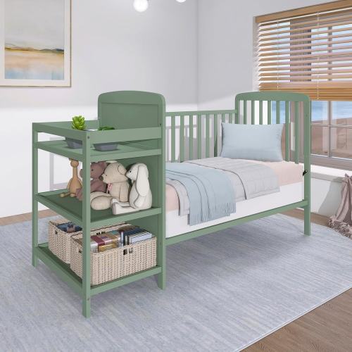 Dream On Me Anna 4 in 1 Full Size Crib and Changing Table Combo