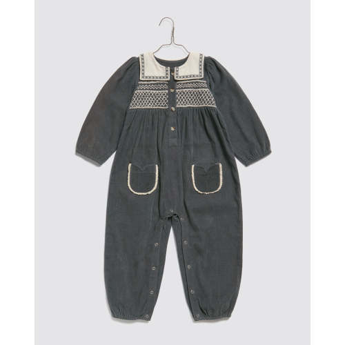 Holly Romper - Velvet in Juniper