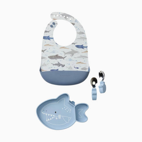 Loulou Lollipop Everyday Mealtime Starter Bundle - Shark