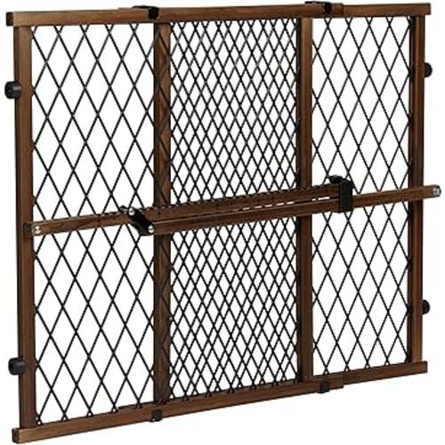 Evenflo Position & Lock Baby Gate, Pressure-Mounted, Farmhouse Collection