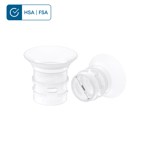 eufy 19 mm Sizing Insert (2-Pack) for Wearable Breast Pump E10/E20/S1/S1 Pro