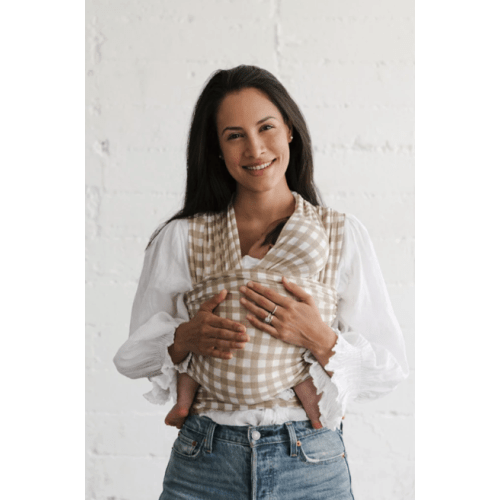 Solly Baby Wrap - Creamy Gingham