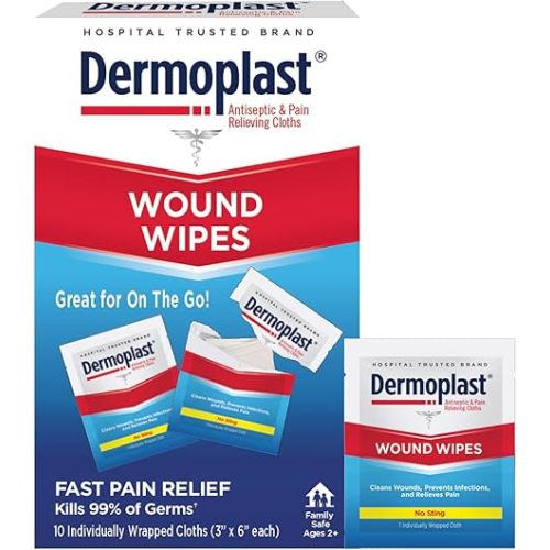 Dermoplast Wound Wipes