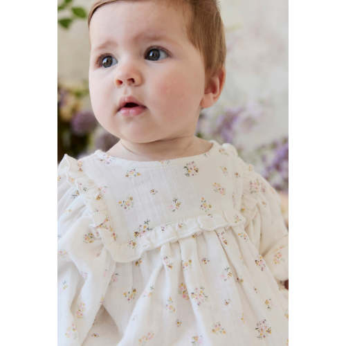 Organic Cotton Muslin Frances Playsuit-Ayla Whisper – Jamie Kay USA
