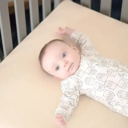 Breathable Organic 2-Stage Baby Crib Mattress
