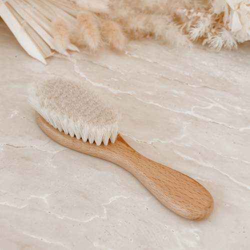ALMOST PERFECT Wooden Baby Brush - BLANK
