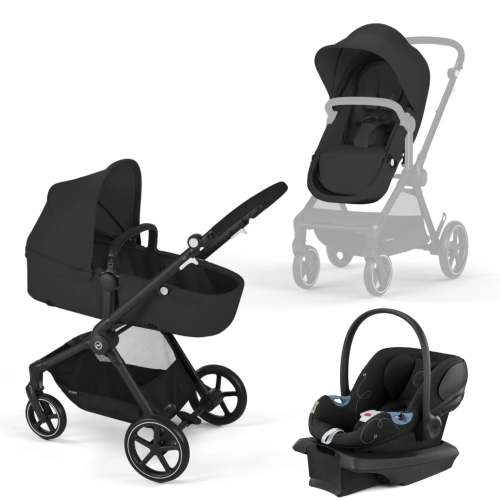 EOS Travel System - Moon Black (Black Frame)