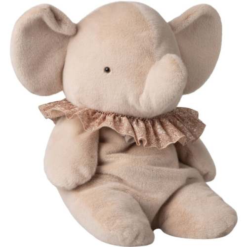 Elephant plush, Big - Powder - Maileg | Maisonette