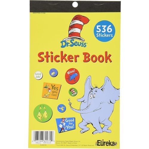 Eureka Dr. Seuss Sticker Books