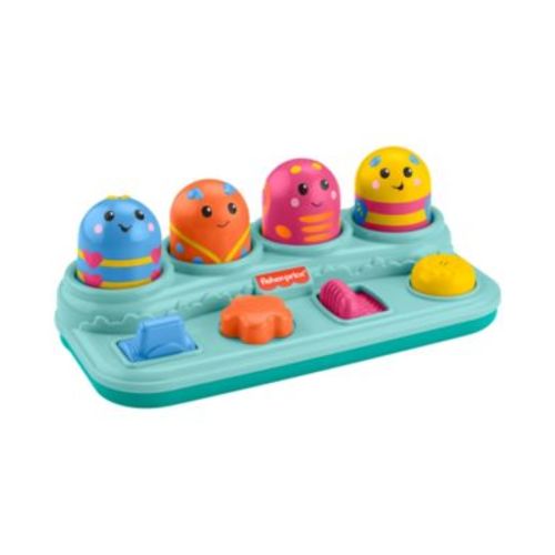 Fisher-Price Boppin’ Activity Bugs Fine Motor Pop-Up Toy for Babies 9 Months Older