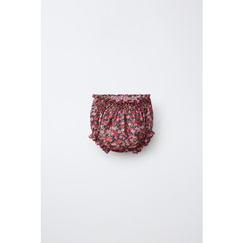 FLORAL PRINT UNDERWEAR MADE WITH LIBERTY FABRIC - Pink | ZARA United States