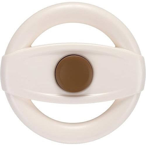Accmor Stroller Steering Wheel Toy, Simulated Steering Wheel for Stroller Shopping Carts Cart Universal Detachable Pretend Driving Funny Toy Attachment