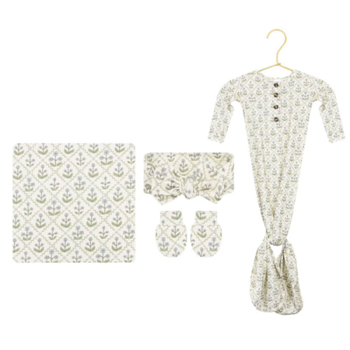 Etta Newborn Headband Bundle (Gown)