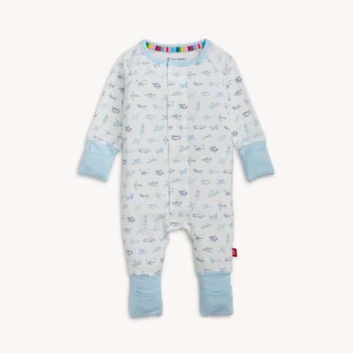 Magnetic Convertible Coverall 0-3 Month