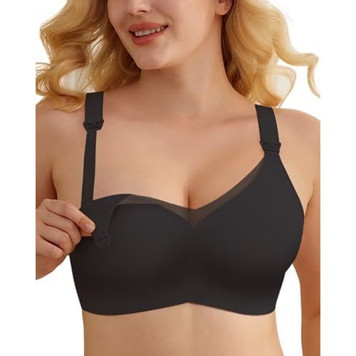 As Fairy Nursing Bras for Breastfeeding Mesh Lace Seamless Maternity Bra Pregnancy Sleep Wireless Bralette