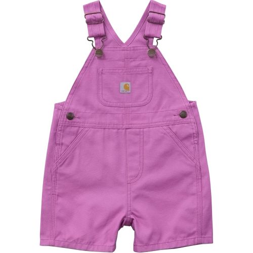 Carhartt Baby Girls' Loose Fit Canvas Shortall