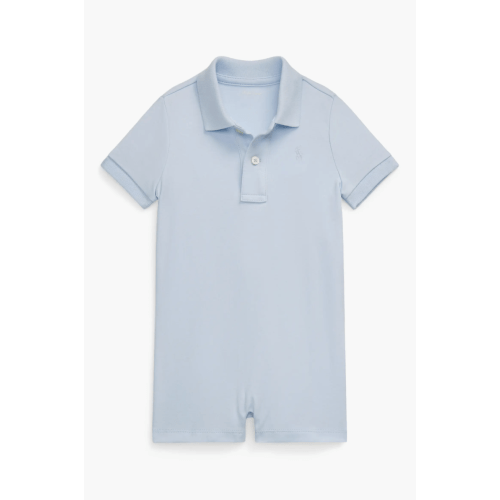 Ralph Lauren Baby Interlock Polo Romper - 6M