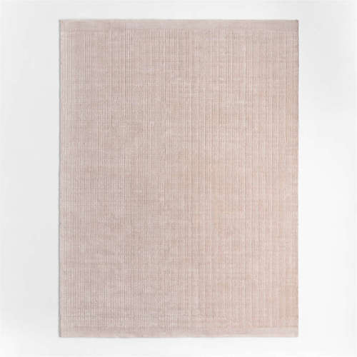 Solid Grid Light Purple Kids Performance Area Rug 8'x10'