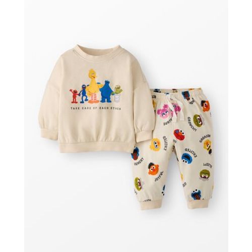 Sesame Street French Terry Sweatshirt & Sweatpants Set
