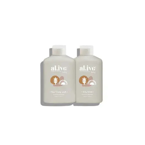 AL.IVE BODY LITTLE TRAVELLER - WASH & LOTION TRAVEL SET | Baby Bunting AU