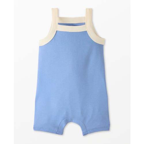 Baby Sleeveless Ribbed Shortie Romper | Hanna Andersson