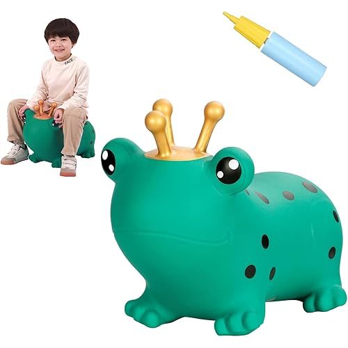 INPANY Bouncy Horse, Frog Hopper Toys for Indoor & Outdoor Fun